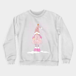 Snowflake Gnome Crewneck Sweatshirt